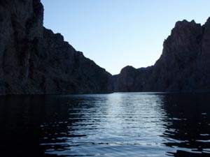 Evening on the Colorado River.