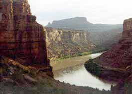 View of Green River, Utah.